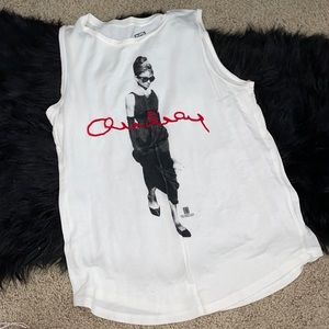 Audrey Hepburn tank
